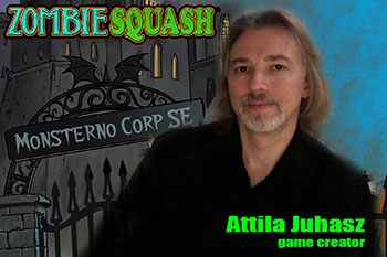 Attila Juhasz Zombie Squash creator