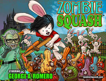 Zombie squash poster